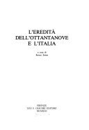 Couverture : L' Eredità dell'ottantanove e l'Italia