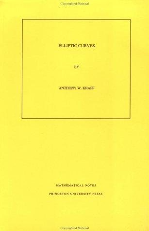 Couverture : Elliptic curves