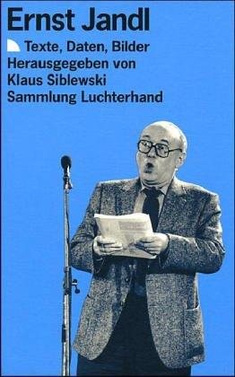Couverture : Ernst Jandl
