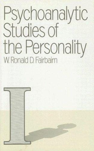 Couverture : Psychoanalytic studies of the personality