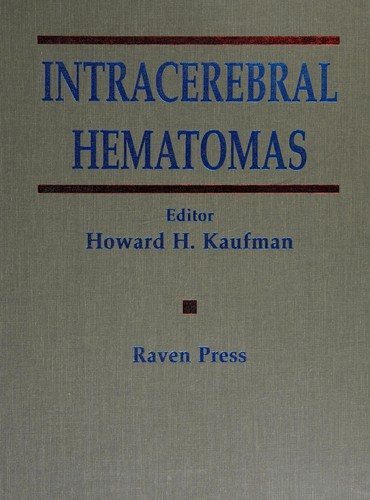 Couverture : Intracerebral hematomas