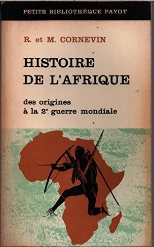 Couverture : Histoire de l'Afrique.