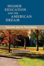 Couverture : Higher Education and the American Dream