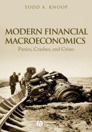 Couverture : Modern Financial Macroeconomics