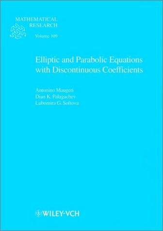 Couverture : Elliptic and parabolic equations with discontinuous coefficients