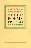 Couverture : Selected poems, 1958-1980