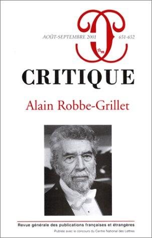 Couverture : Critique, numéro 651-652 