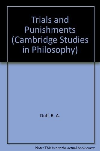 Couverture : Trials and punishments