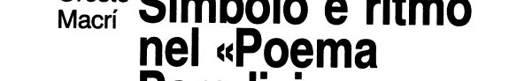 Couverture : Simbolo e ritmo nel Poema paradisiaco di Gabriele D'Annunzio.