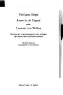 Couverture : Laster ist oft Tugend, oder, Leonore von Welten