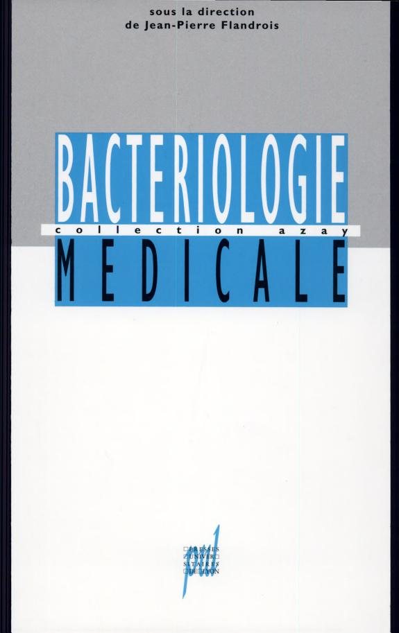 Couverture : Bactériologie médicale