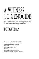 Couverture : A witness to genocide