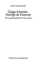 Couverture : Arthur Schnitzler, Flucht in die Finsternis