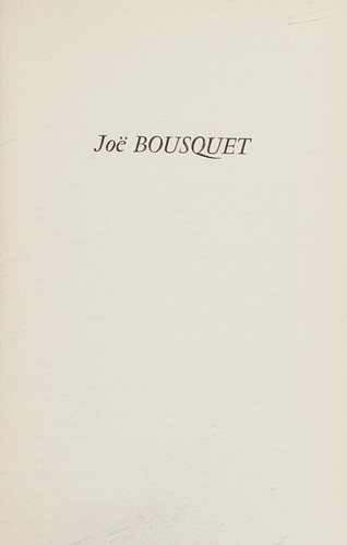 Couverture : Bousquet, Jouve, Reverdy