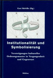 Couverture : Institutionalität und Symbolisierung