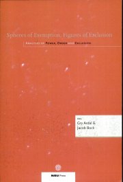 Couverture : Spheres of Exemption, Figures of Exclusion