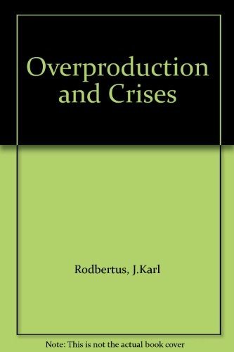 Couverture : Overproduction and crises