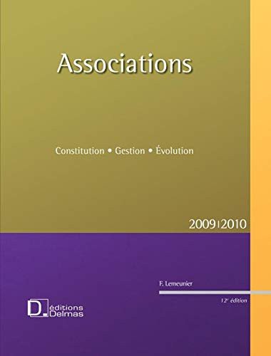 Couverture : Associations 2009/2010 - 12e ed.