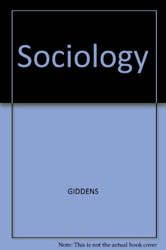 Couverture : Sociology