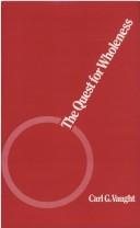 Couverture : The quest for wholeness