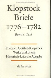 Couverture : Friedrich Gottlieb Klopstock Briefe, 1776-1782