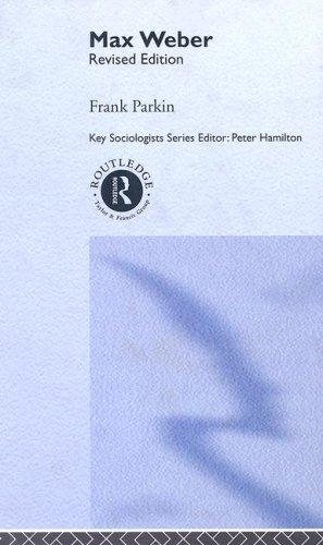 Couverture : Max Weber (Key Sociologists)
