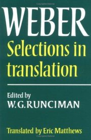 Couverture : Max Weber