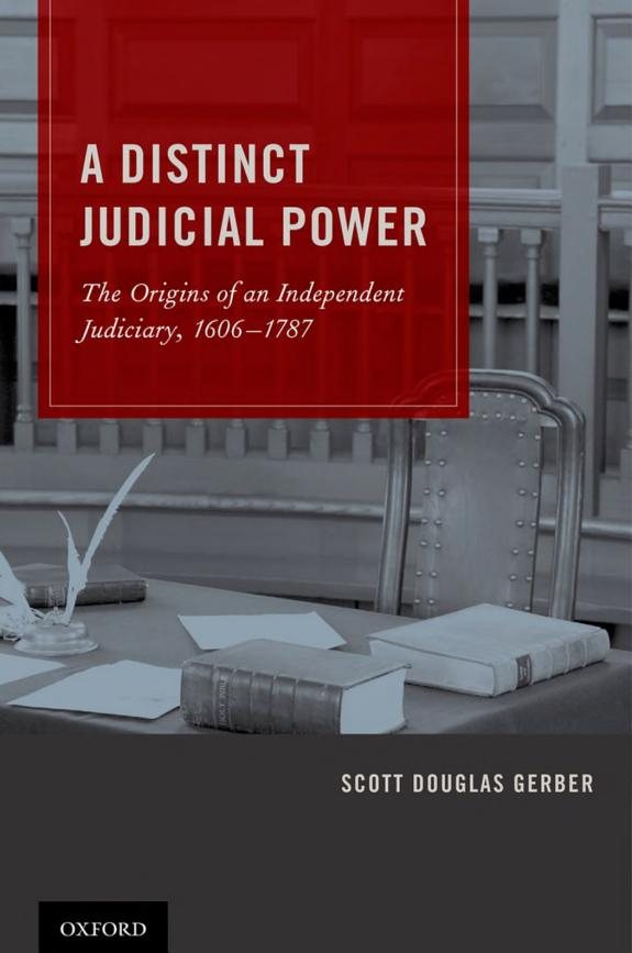 Couverture : A distinct judicial power
