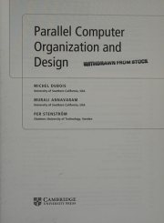 Couverture : Parallel Computer Organization and Design