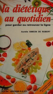 Couverture : La diététique au quotidien