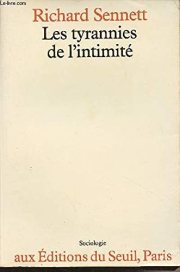 Couverture : Les tyrannies de l'intimité