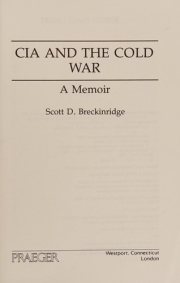 Couverture : The CIA and the Cold War