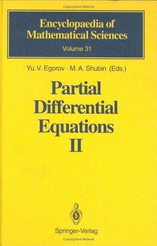 Couverture : Partial Differential Equations II