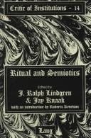 Couverture : Ritual and semiotics