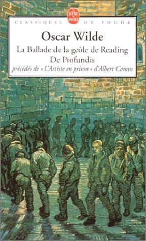 Couverture : La Ballade de la geôle de Reading