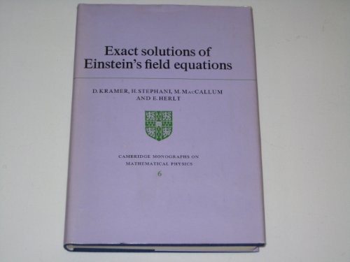Couverture : Exact Solutions of Einstein's Equations