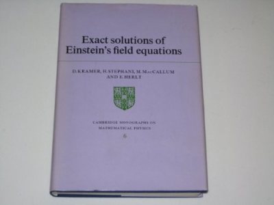 Couverture : Exact Solutions of Einstein's Equations