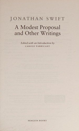 Couverture : Miscellaneous Prose (Penguin Classics)