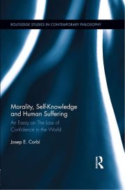 Couverture : Morality, self-knowledge, and human suffering