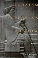 Couverture : Judaism in Persia's shadow