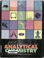 Couverture : Milestones in analytical chemistry