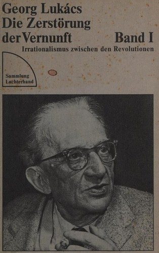 Couverture : Die Zerstörung der Vernunft