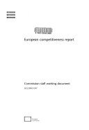 Couverture : European Competitiveness Report 2004