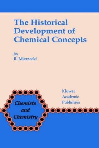 Couverture : The historical development of chemical concepts