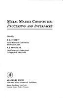 Couverture : Metal matrix composites.