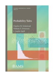 Couverture : Probability Tales