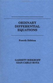 Couverture : Ordinary differential equations