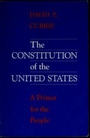 Couverture : The Constitution of the United States