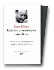 Couverture : Giono 