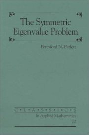 Couverture : The Symmetric Eigenvalue Problem